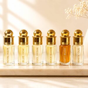 Luxury Attar Combo-6 Premium-Fragrances Rs 479 Free-Delivery Cash on Delivery
