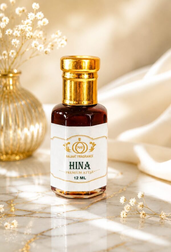 Hina-Premium Alcohol-Free Attar 12 ml Roll On