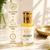 Jasmin-Premium Alcohol-Free Attar 12 ml Roll On.